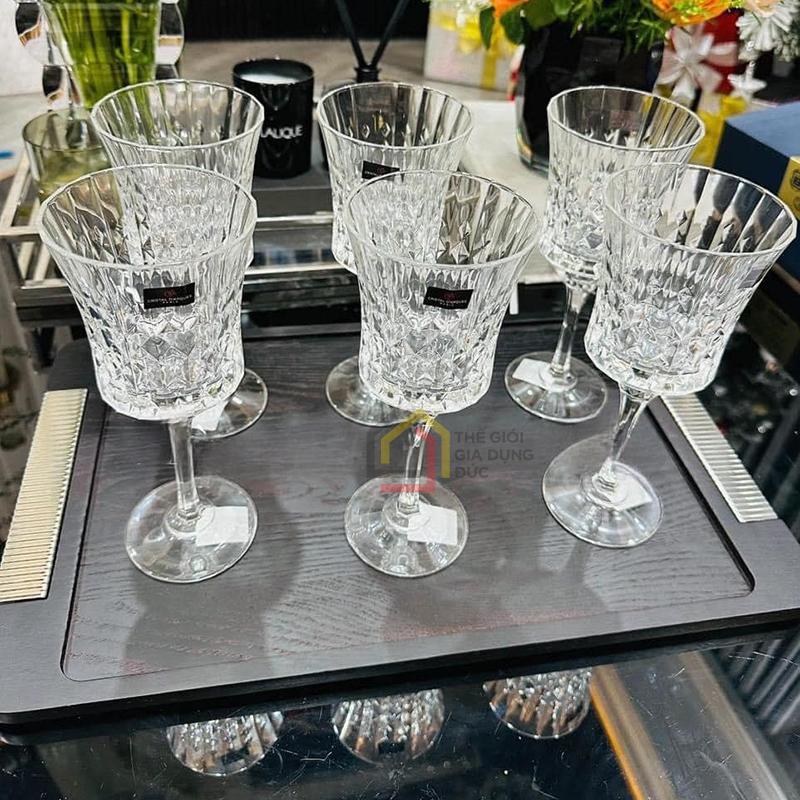 bo-6-ly-vang-diamond-lady-270ml-made-in-france8 Bộ 6 ly vang Diamond Lady 270ml made in France