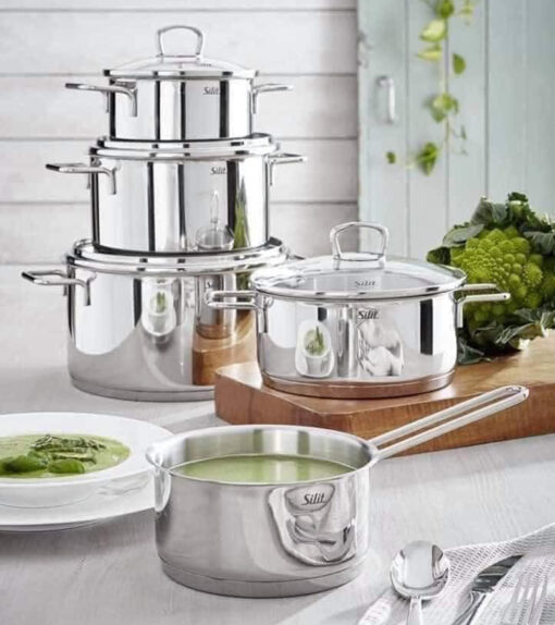 Bộ nồi Silit Toskana 5 món (4 nồi, 1 quánh)