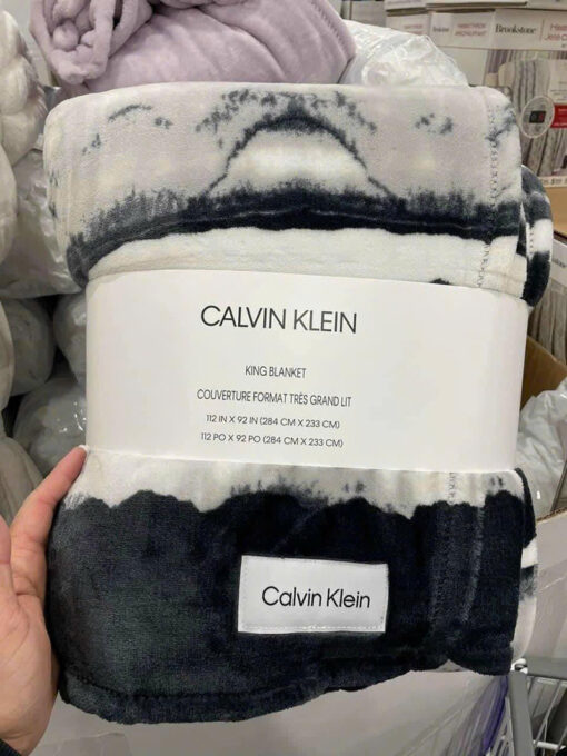 Chăn lông 1 lớp siêu mềm siêu mướt CalvinKlein