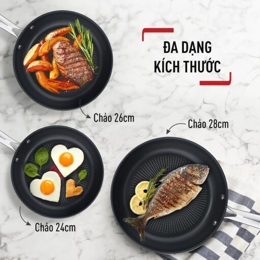 Chảo chiên Tefal Duetto Plus size 24cm