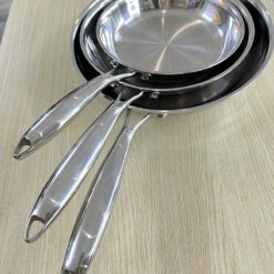 Chảo inox lòng trơn Chockmen size 20cm