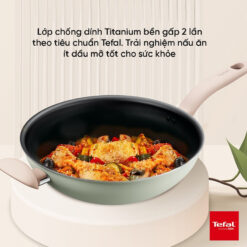 Chảo sâu lòng cao cấp Tefal So Matcha 30cm kèm vung kính