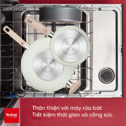 Chảo sâu lòng cao cấp Tefal So Matcha 30cm kèm vung kính