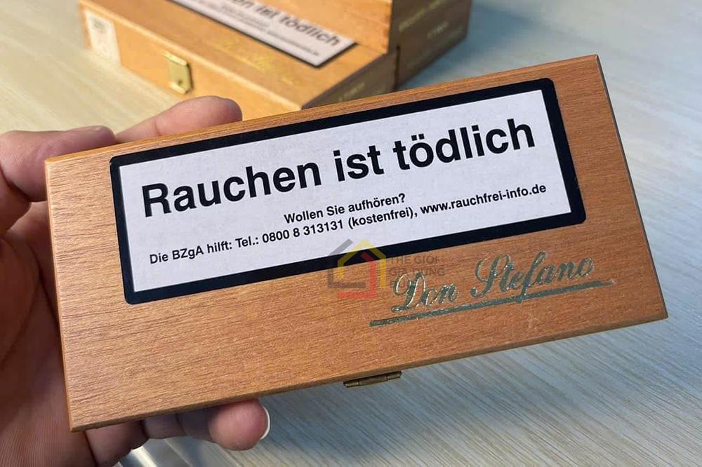 Cigar Don Stefano - hộp 3 điếu