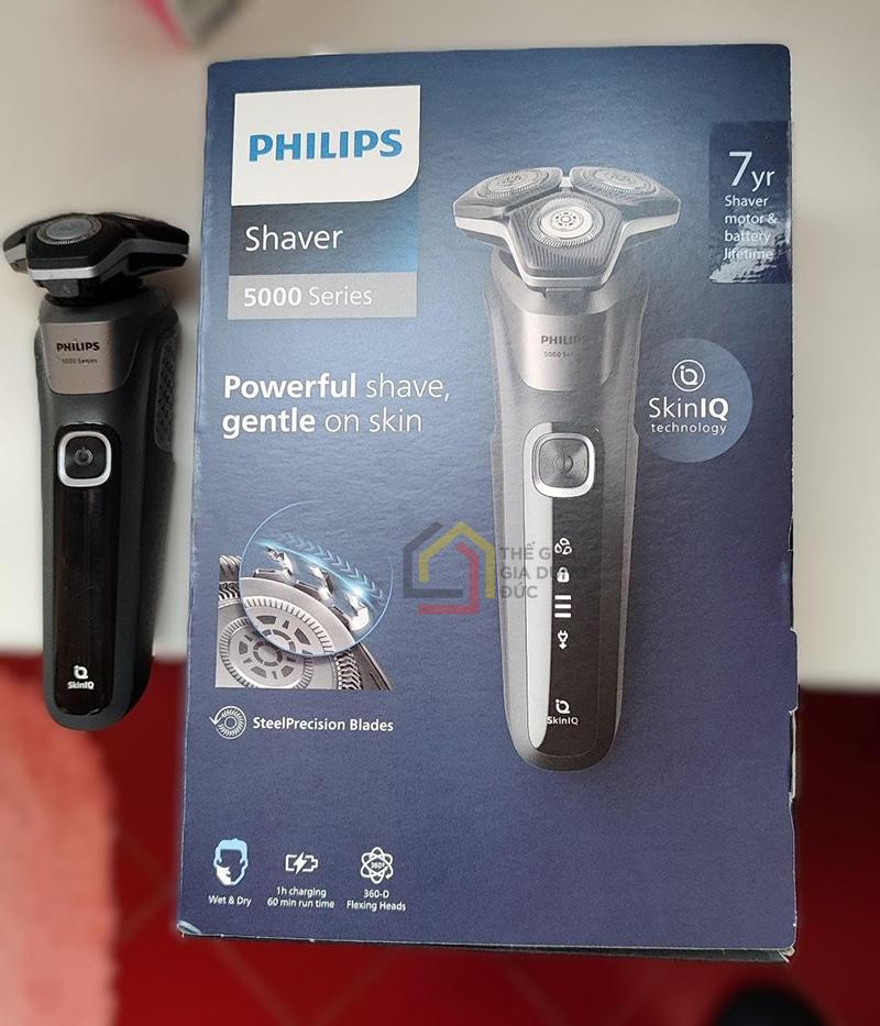 may-cao-rau-philips-seris-5000-s5887-13-5 Máy cạo râu Philips Seris 5000 S5887/13