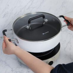 Nồi lẩu hợp kim nhôm Lumias LMP-002CM chống dính 28cm