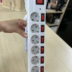 Ổ cắm điện Renkforce Đức 6 ổ