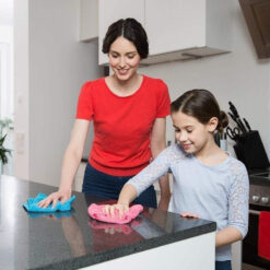 Set 14 khăn lau bếp, lau bát cầu vồng Vileda XXL