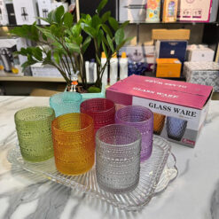 Set 6 cốc hạt cườm Viola From Germany