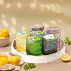 Set 6 cốc hạt cườm Viola From Germany