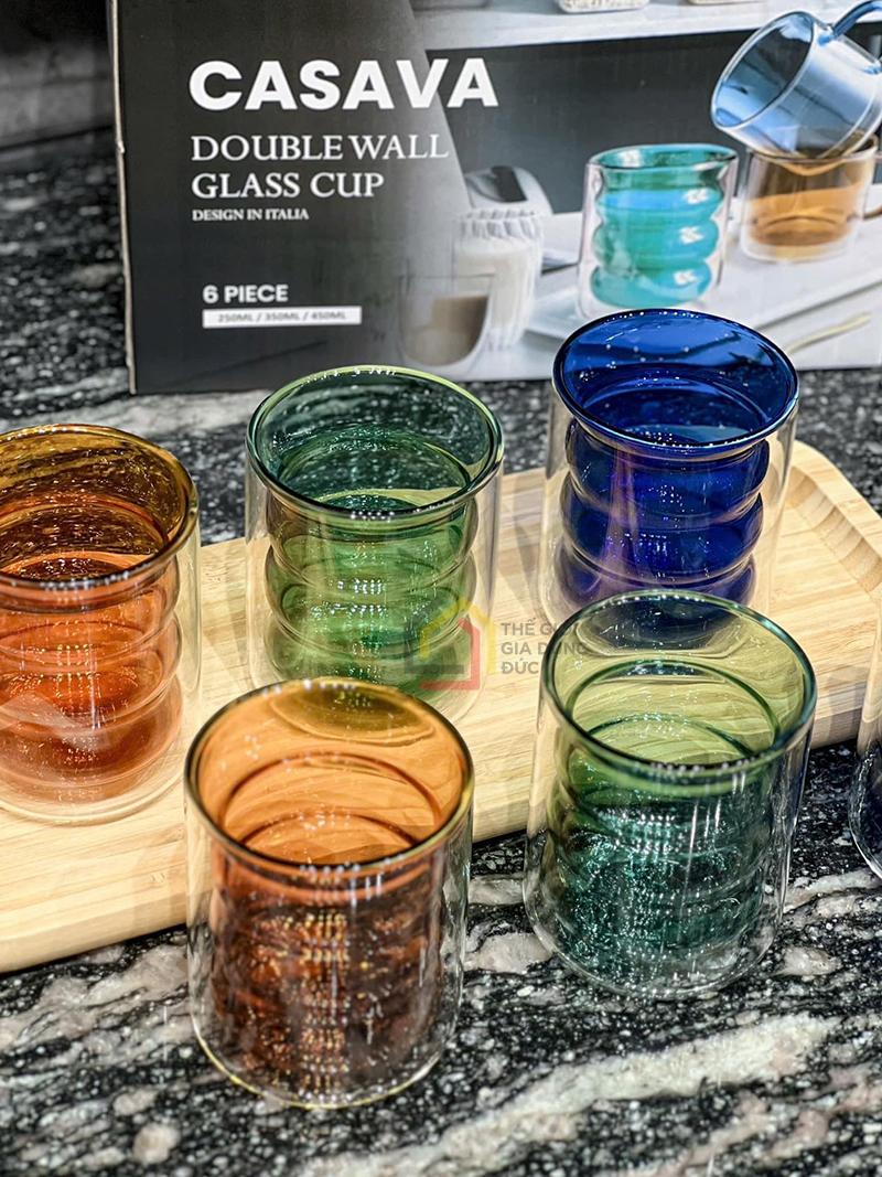 set-6-coc-mau-2-lop-cach-nhiet-podium-casava-italy-250ml9 Set 6 cốc màu 2 lớp cách nhiệt Podium Casava Italy 250ml