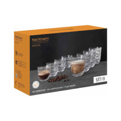 Set 8 cốc Nachtmann Ethno Barista 90ml & 234ml