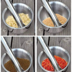 Set chày cối chất liệu inox Chockmen