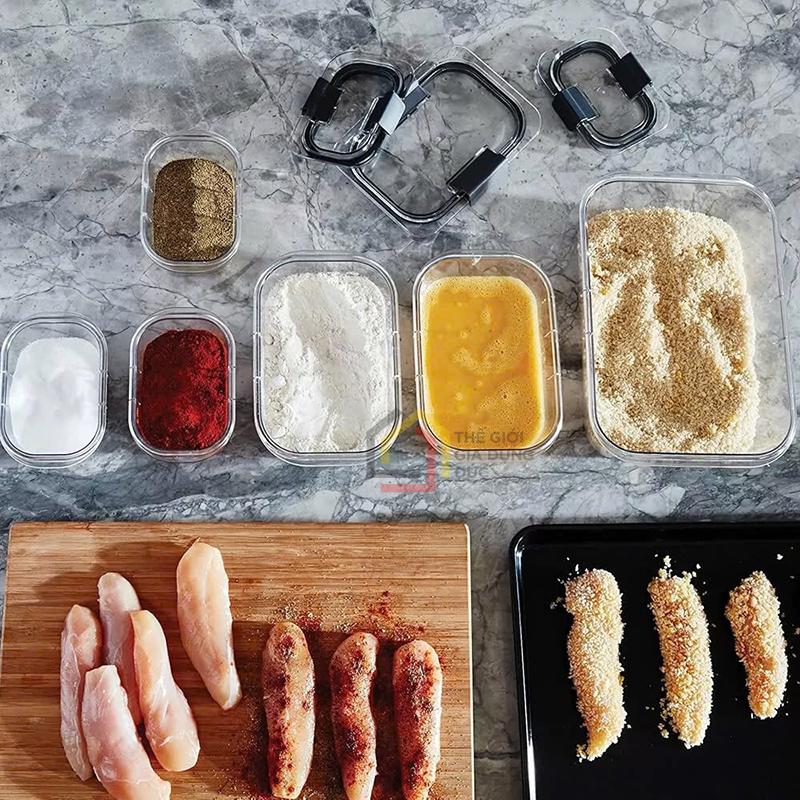 set-hop-tritan-rubbermaid-brilliance-16-mon (6) Sét hộp Tritan Rubbermaid Brilliance 16 món