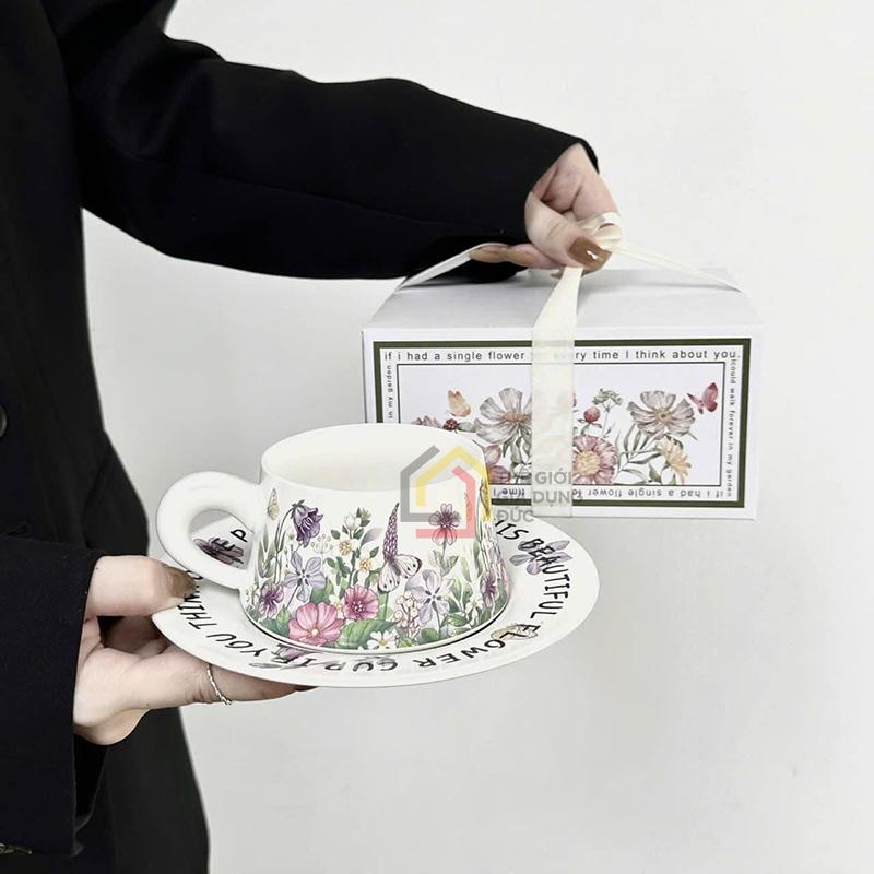 set-tach-tra-va-dia-lot-tach-tra-cafe-hoa-mua-xuan4 Sét tách trà và đĩa lót tách trà, cafe hoa mùa xuân
