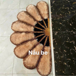 Thảm lông quạt hiện đại