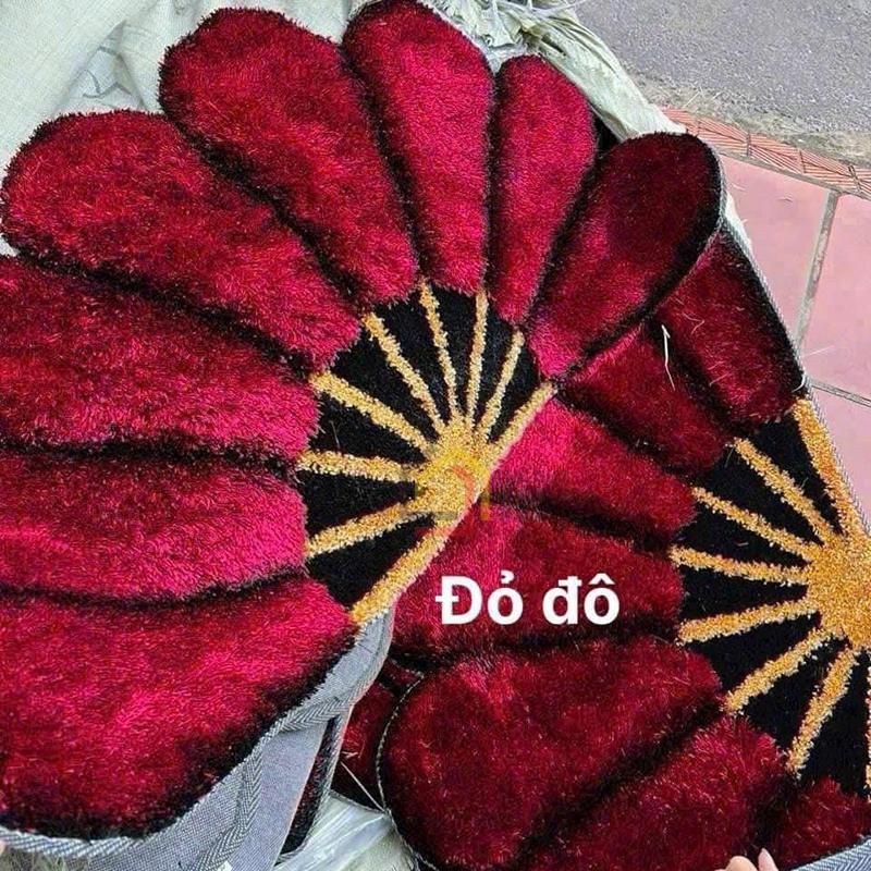 tham-long-quat-hien-dai2 Thảm lông quạt hiện đại
