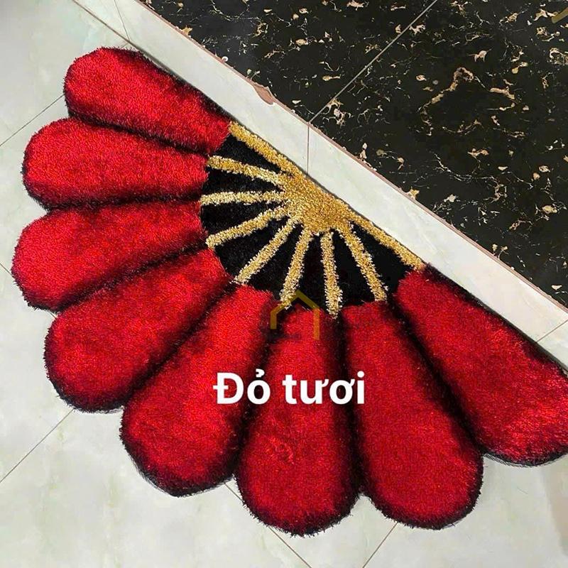 tham-long-quat-hien-dai3 Thảm lông quạt hiện đại