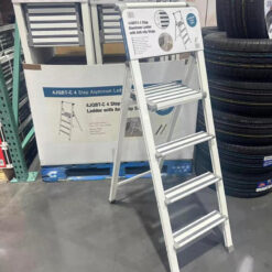 Thang nhôm gấp gọn cao cấp 4 bậc USA