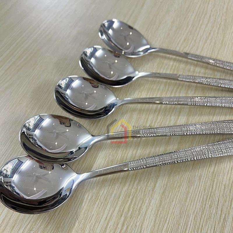 thia-an-com-an-soup-inox-chockmen-dau-tron6 Thìa ăn cơm, ăn soup inox Chockmen đầu tròn