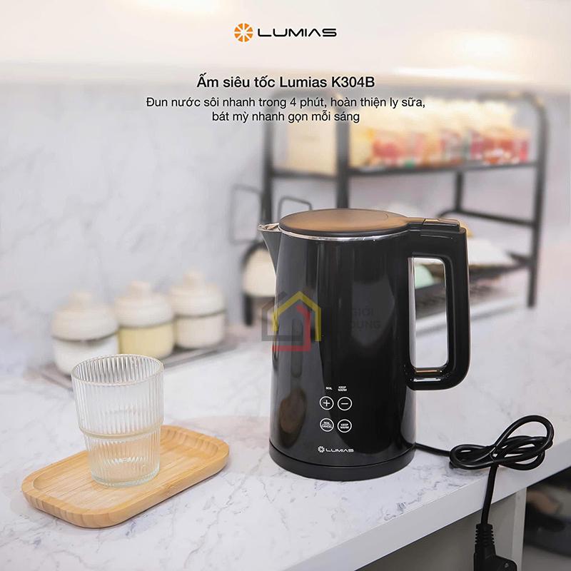 am-sieu-toc-7-muc-nhiet-lumias-k304b-15l-2 Ấm siêu tốc 7 mức nhiệt Lumias K304B 1,5L