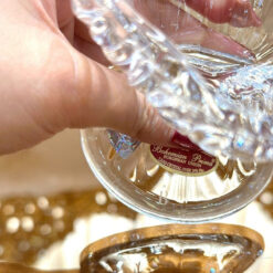 âu pha lê gà trống Bohemia size 21,5cm