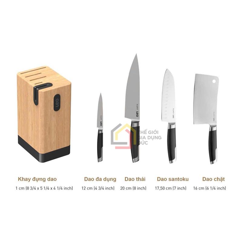 bo-dao-5-mon-berghoff-graphite1 Bộ dao 5 món Berghoff Graphite