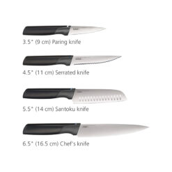 Bộ dao thớt Joseph Joseph Folio Plus 60216 8 món