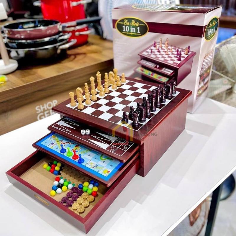 bo-tro-choi-en-bois-10-in-1-4 Bộ trò chơi En Bois 10 in 1
