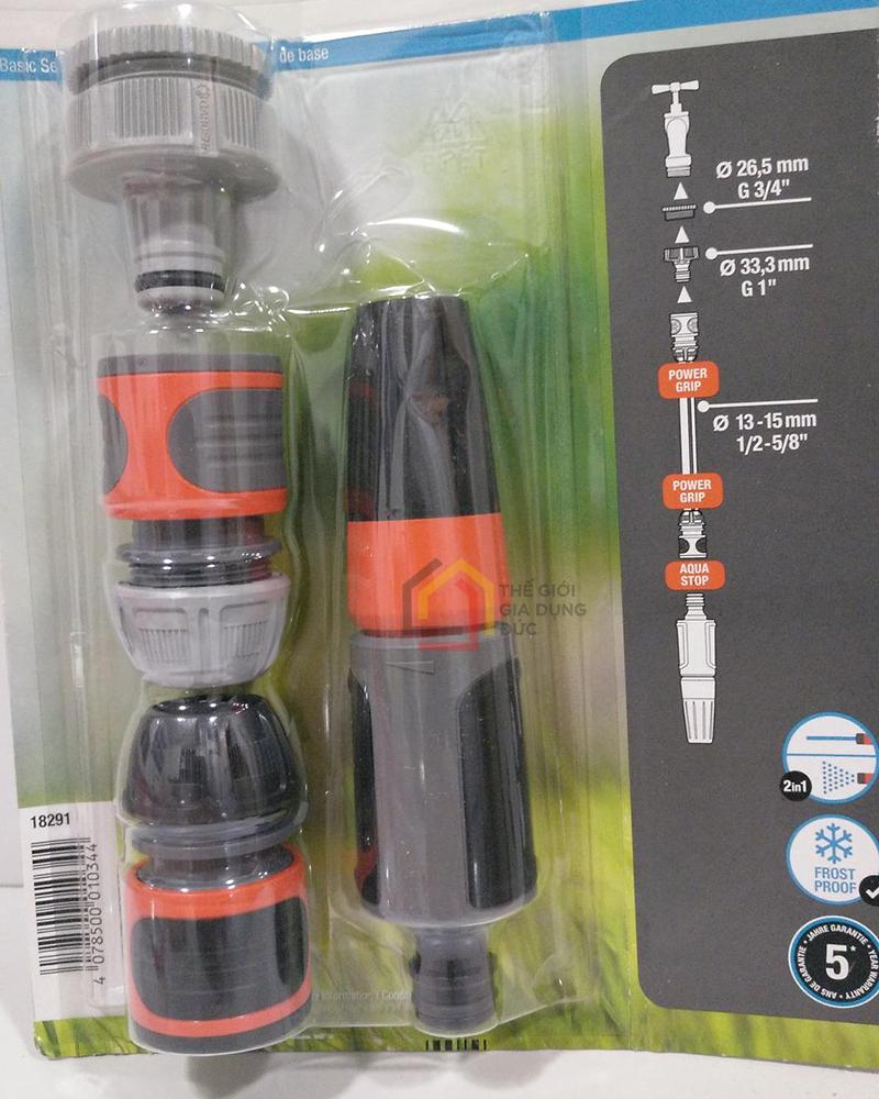 bo-voi-tuoi-cay-co-dien-gardena9 Bộ vòi tưới cây cổ điển Gardena