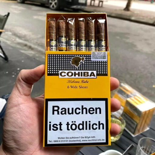 Cigar Cohiba Wide Short (hộp 6 điếu)