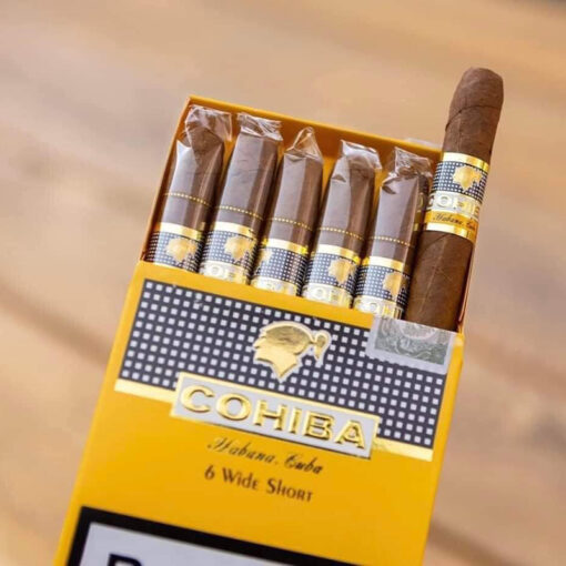 Cigar Cohiba Wide Short (hộp 6 điếu)