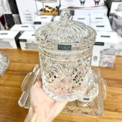 Hũ đựng kẹo, bánh quy pha lê Dublin