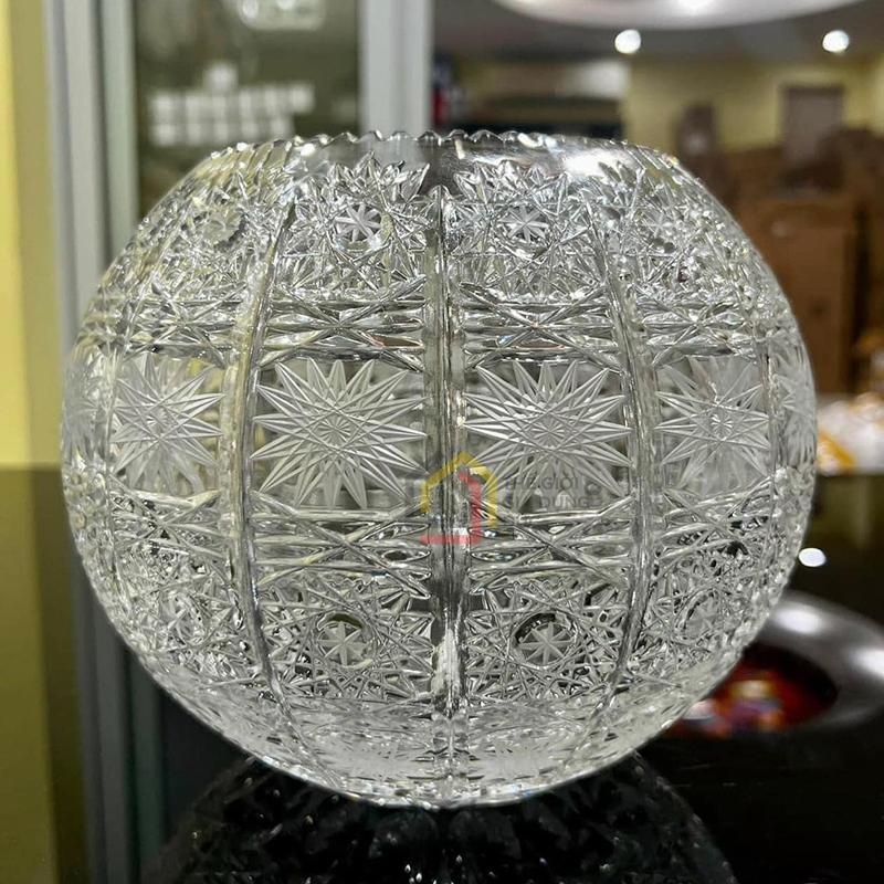 lo-hoa-pha-le-bohemia-hinh-cau-m57-20cm1 Lọ hoa pha lê Bohemia hình cầu M57 20cm