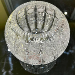 Lọ hoa pha lê Bohemia hình cầu M57 20cm