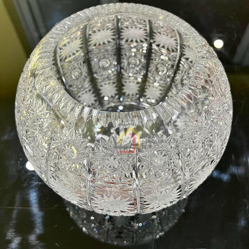 lo-hoa-pha-le-bohemia-hinh-cau-m57-20cm2 Lọ hoa pha lê Bohemia hình cầu M57 20cm
