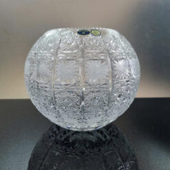 Lọ hoa pha lê Bohemia hình cầu M57 20cm