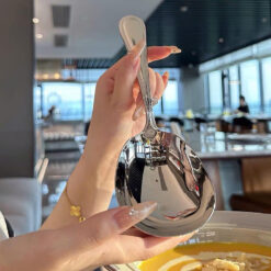 Muôi, thìa to inox Chockmen