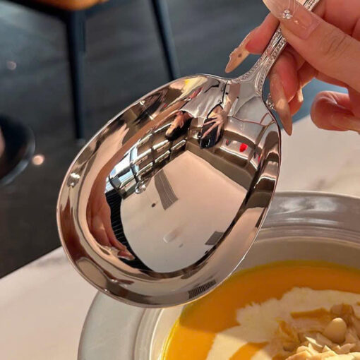 Muôi, thìa to inox Chockmen