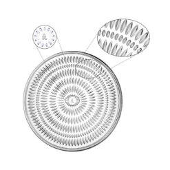 Set 2 khay tròn Nachtmann Ethno 22cm