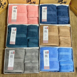 Set khăn tắm, khăn mặt cao cấp từ Nezumi Nhật Bản