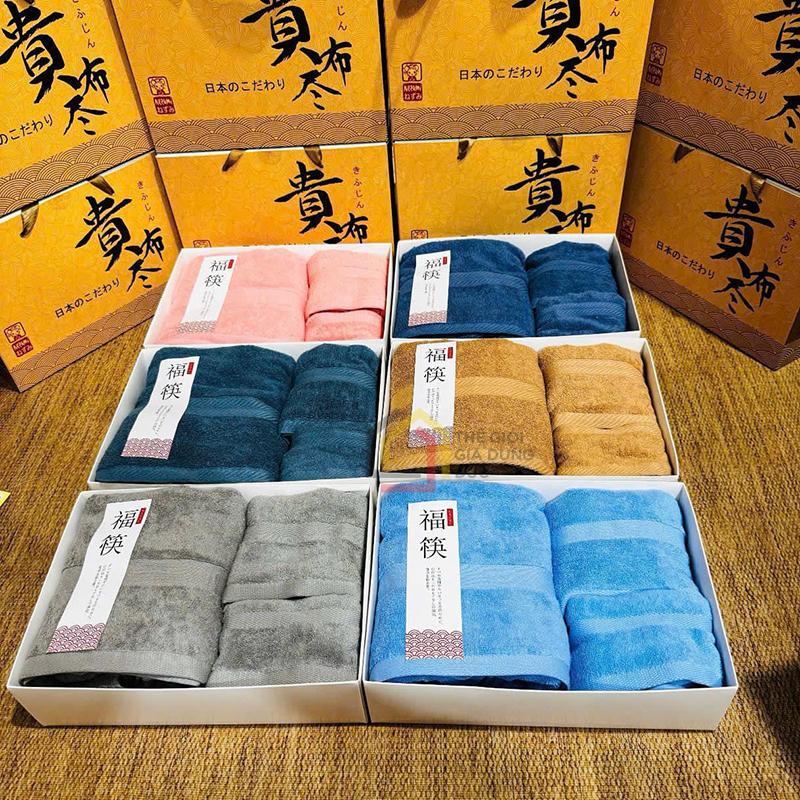 set-khan-tam-khan-mat-cao-cap-tu-nezumi-nhat-ban1 Set khăn tắm, khăn mặt cao cấp từ Nezumi Nhật Bản