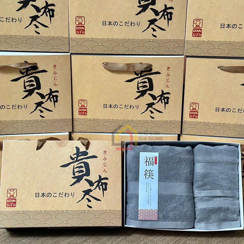 set-khan-tam-khan-mat-cao-cap-tu-nezumi-nhat-ban4 Set khăn tắm, khăn mặt cao cấp từ Nezumi Nhật Bản