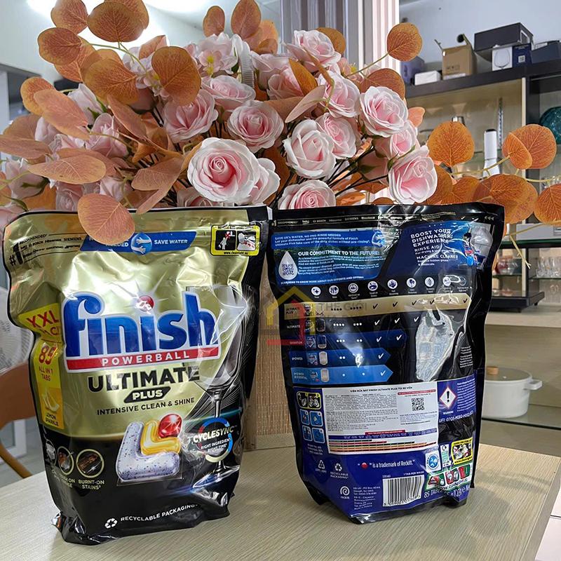 vien-rua-bat-finish-ultimate-plus-goi-85-vien6 Viên rửa bát Finish Ultimate Plus gói 85 viên