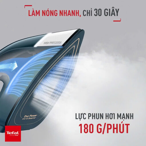Bàn ủi hơi nước đa năng Tefal 2 in 1 Duo Power JF4032E0 1850W