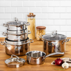 Bộ 5 nồi Inox cao cấp Tefal Duetto Plus G719SA55