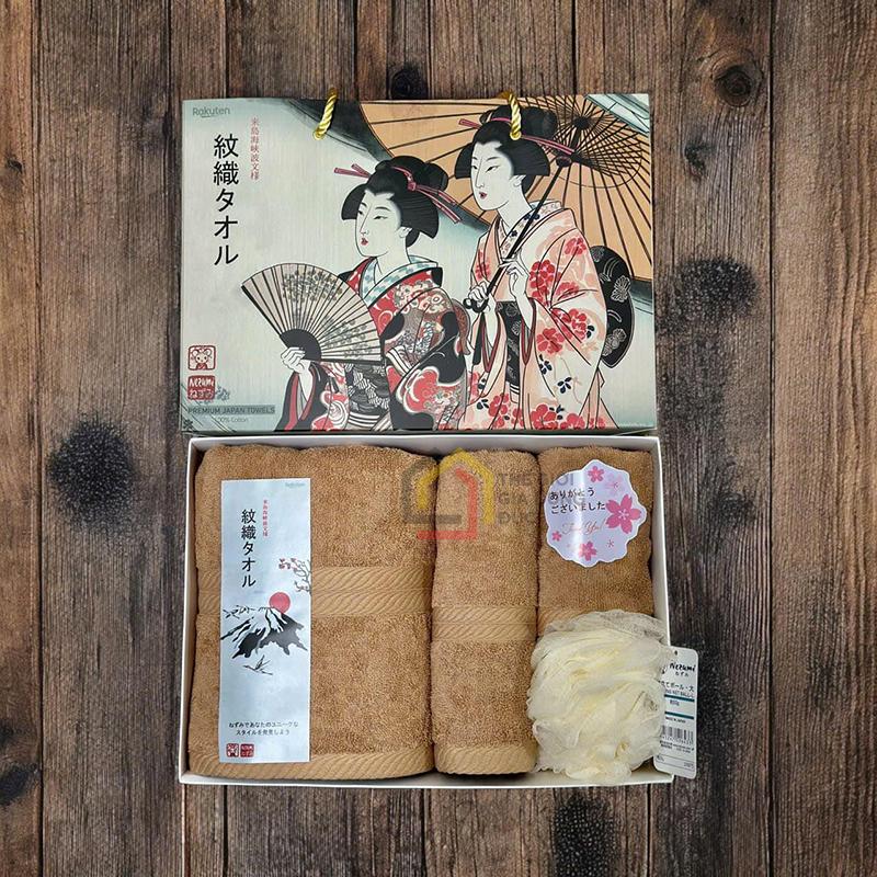 bo-khan-tam-khan-mat-cao-cap-nezumi-nhat-ban-3-mon1 Bộ khăn tắm, khăn mặt cao cấp Nezumi Nhật Bản 3 món