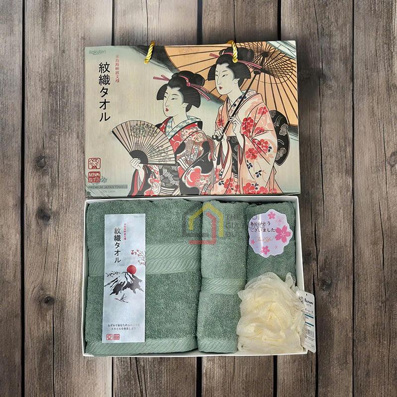 bo-khan-tam-khan-mat-cao-cap-nezumi-nhat-ban-3-mon5 Bộ khăn tắm, khăn mặt cao cấp Nezumi Nhật Bản 3 món