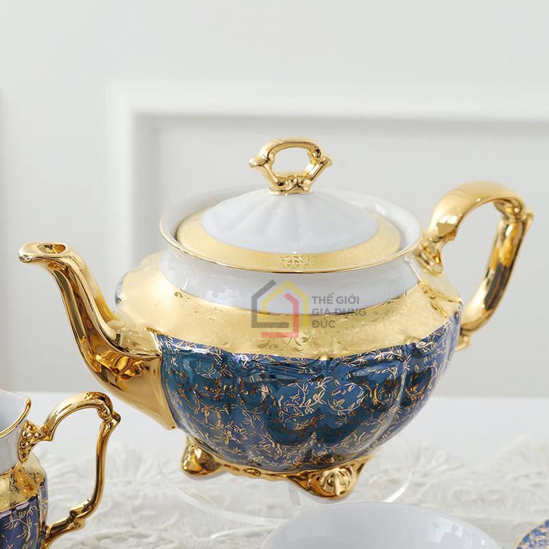 bo-tra-su-ma-vang-men-ngoc-trai-tiep-khac-bc88-2 Bộ trà sứ mạ vàng men ngọc trai Tiệp khắc BC88