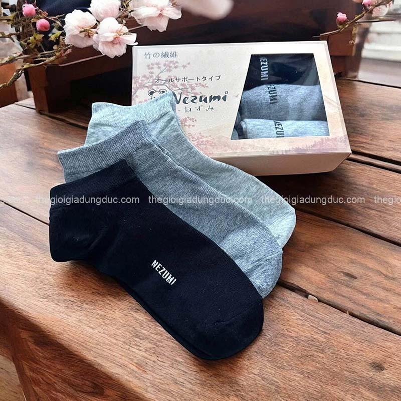 Hộp 6 đôi tất Nezumi Nhật Bản